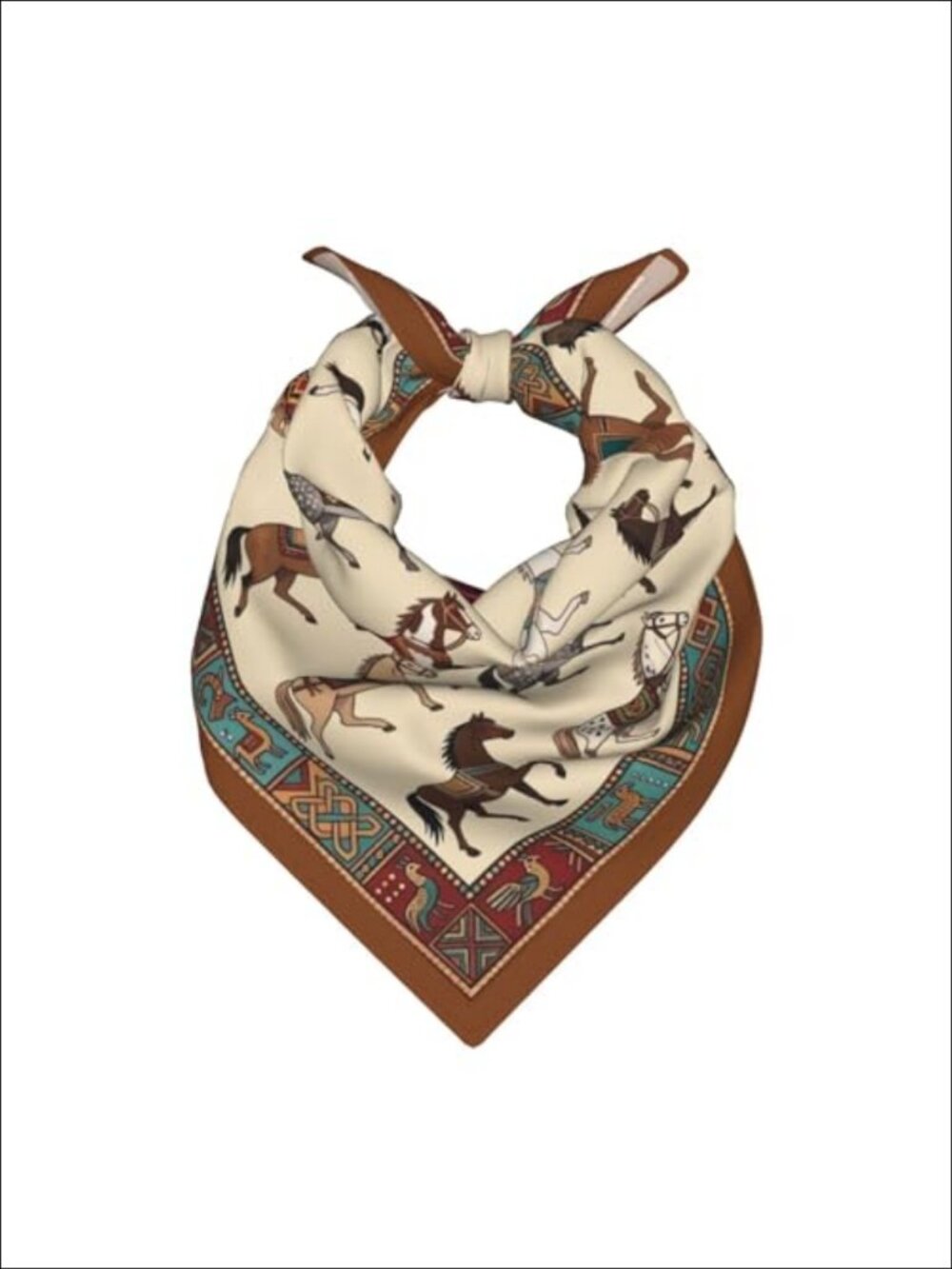 Silk Satin Square Scarf 22x22 Bandana Neckerchief Purse Hair Accessory